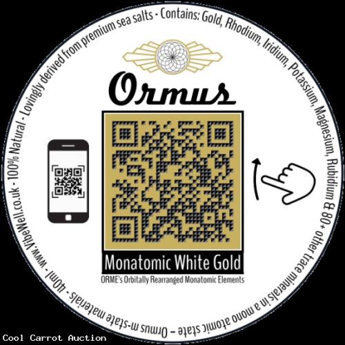 Ormus Monatomic White Gold